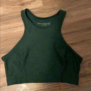 Outdoor voices hunter green Athena top